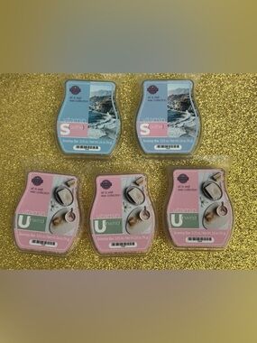 Scentsy All is Well wax collection 5 pack- 3 Unwind and 2 Soothe